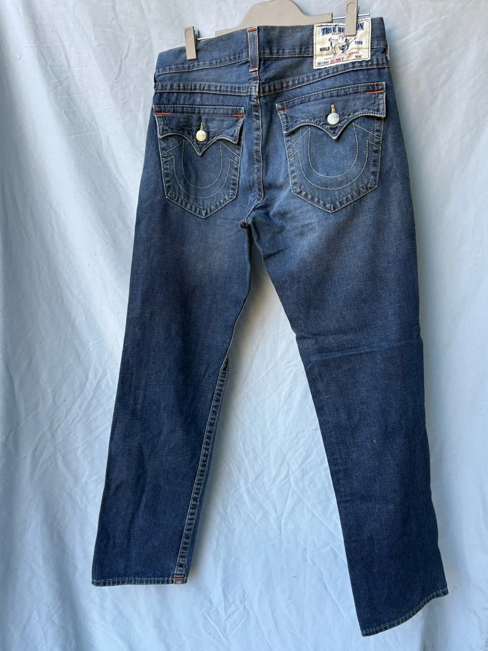 True Religion Men's World Tour Skinny With Flaps